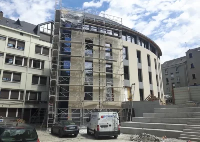 Construction extension College Sacre Coeur Angers